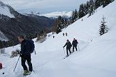 Sci-alpinistica al monte Gardena, stavolta sono con 15 amici del CAI-Albino il 6 dicembre 2009 - FOTOGALLERY